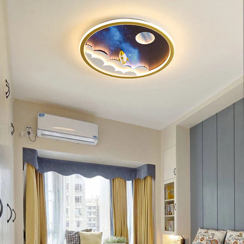 Elegant Modern LED Chandelier Bedroom