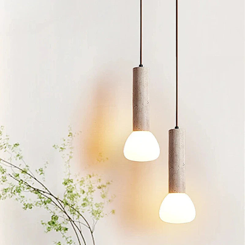 Modern retro grotto stone chandelier for interior decoration