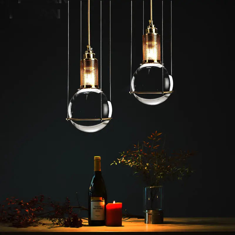Modern Glass Chandelier for Interior
