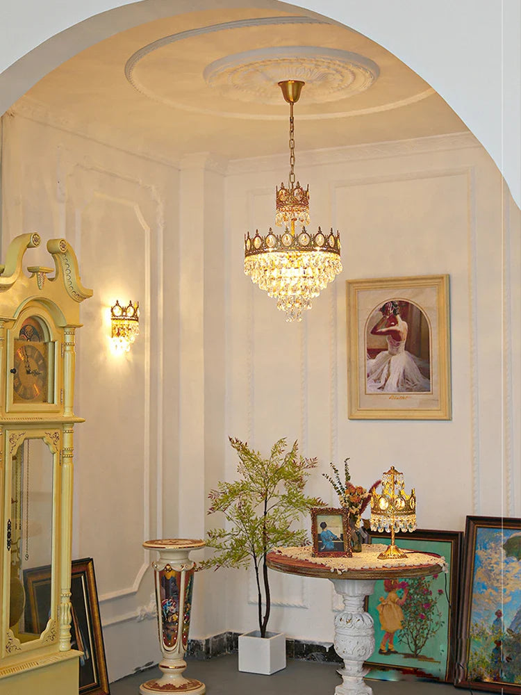 Dimmable K9 Crystal Chandelier for Elegant Lighting