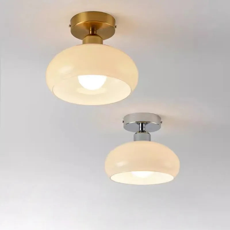 Chic Nordic Cream LED Ceiling Light