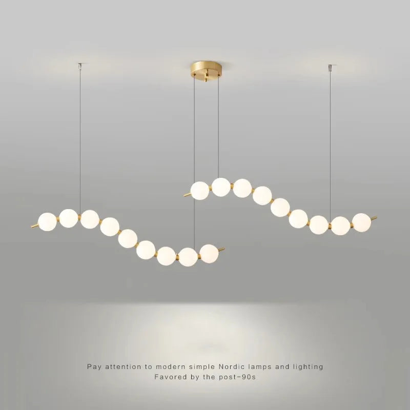 Elegant modern pendant light
