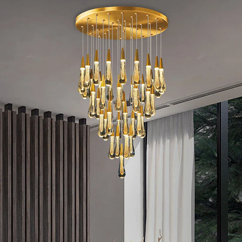 Modern LED chandelier design for elegant lighting