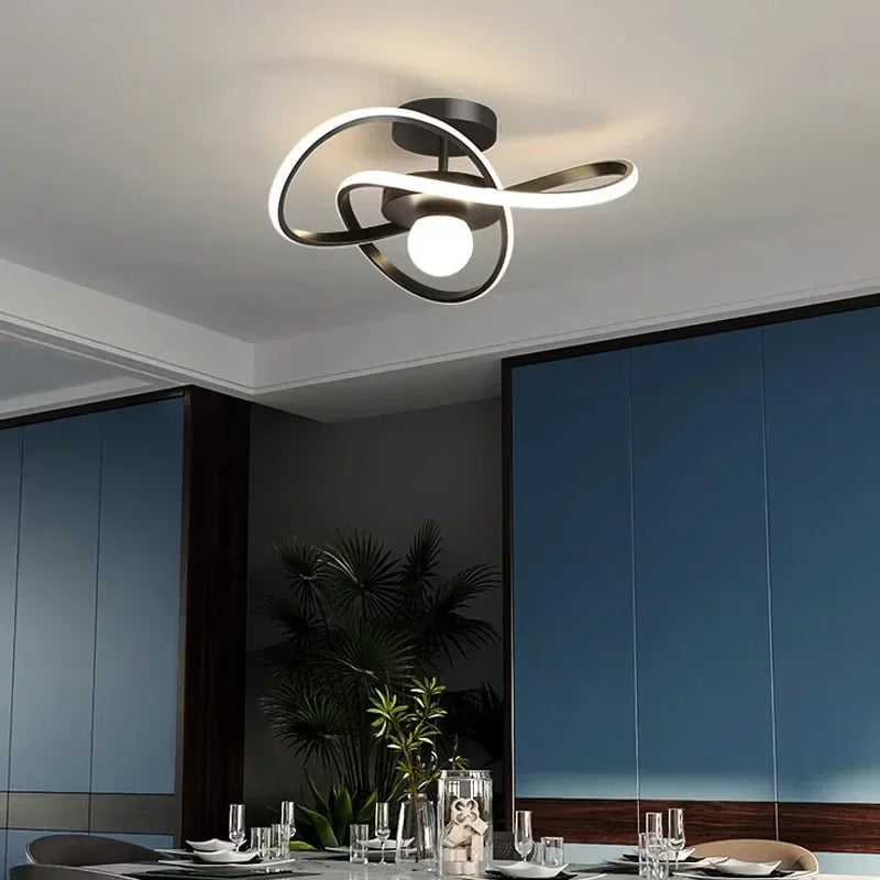Modern, elegant, bright pendant light