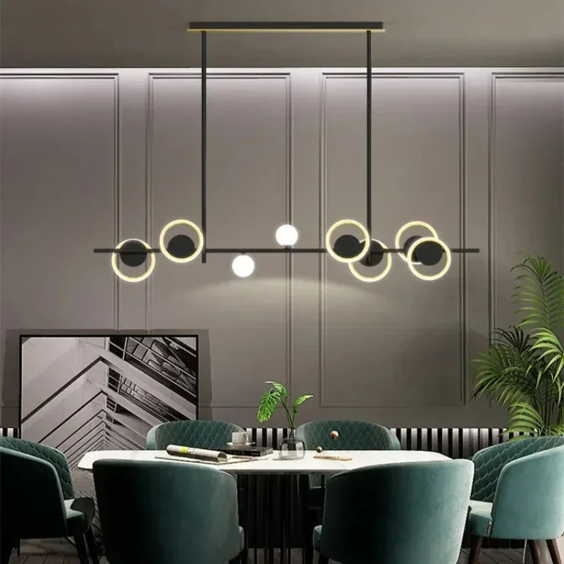 minimalist chandelier for an elegant and simple interior design