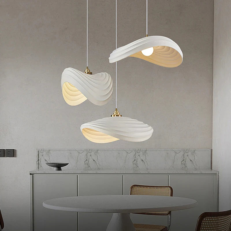 Nordic Wabi-Sabi Style LED Chandelier for Home Decoration