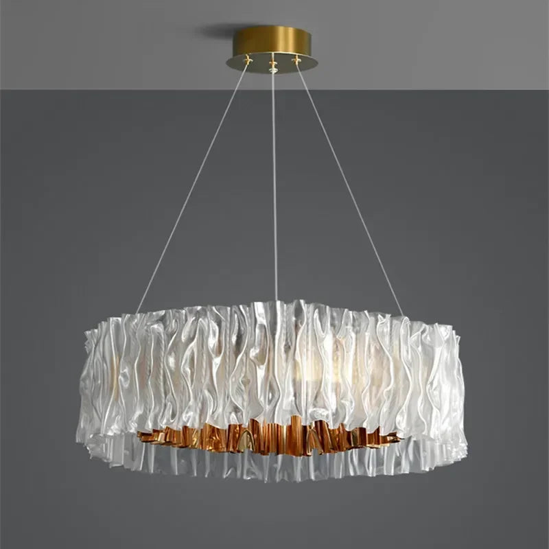 Designer pendant light for modern, elegant interior decoration