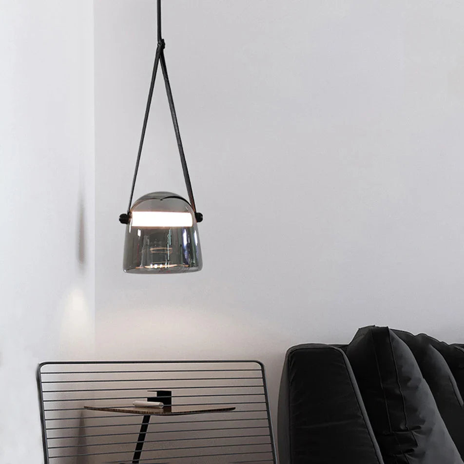 Nordic LED Glass Chandelier for Decorative Lighting