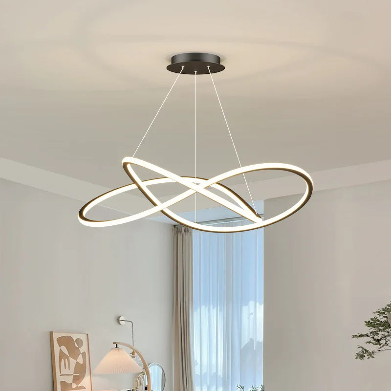 Modern LED chandelier for elegant interior decoration