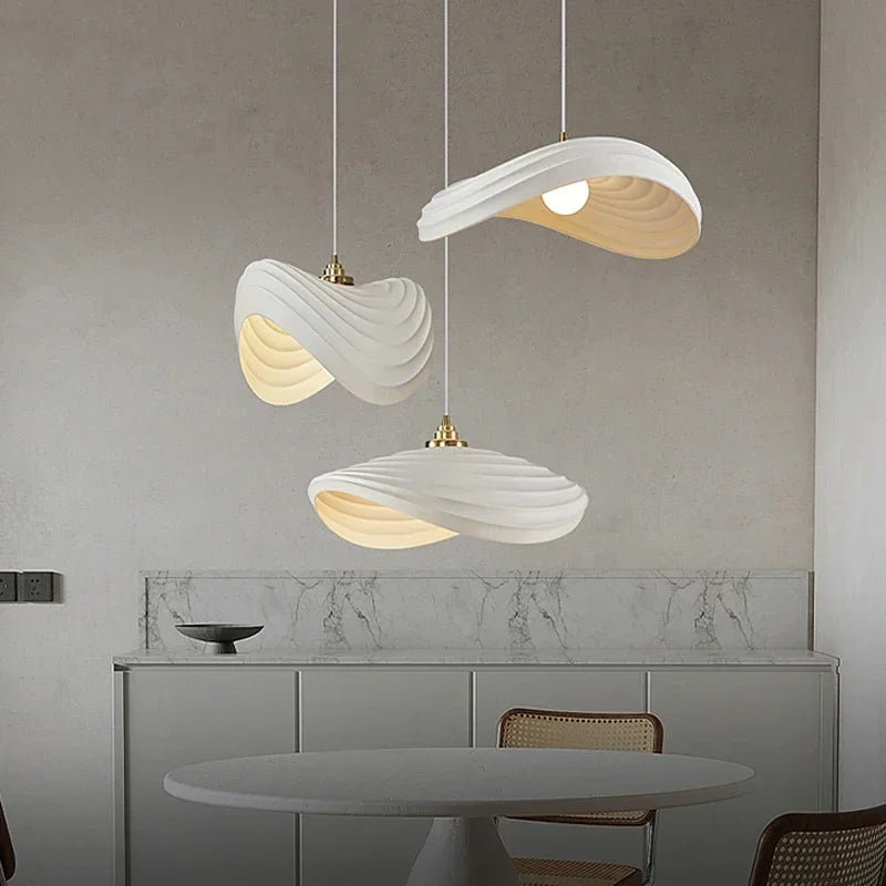 Minimalist wabi-sabi design chandelier