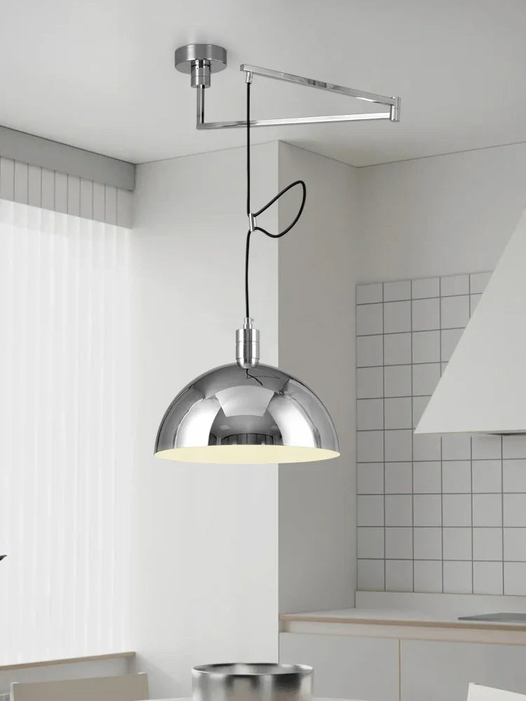Elegant single-head pendant light