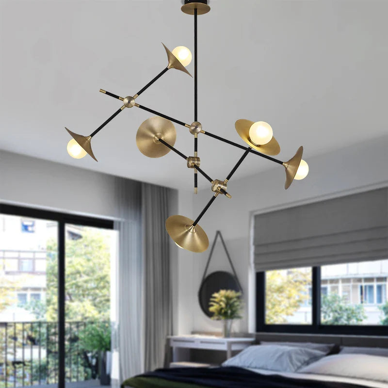 Nordic minimalist art chandelier for restaurant and hotel