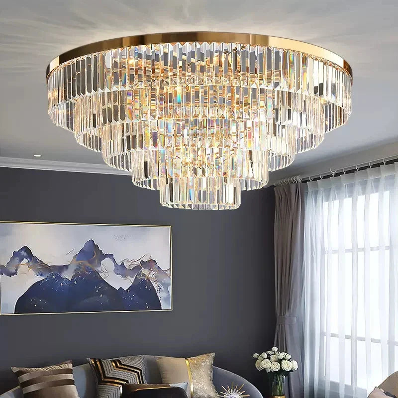 Dazzling Modern Crystal Chandelier
