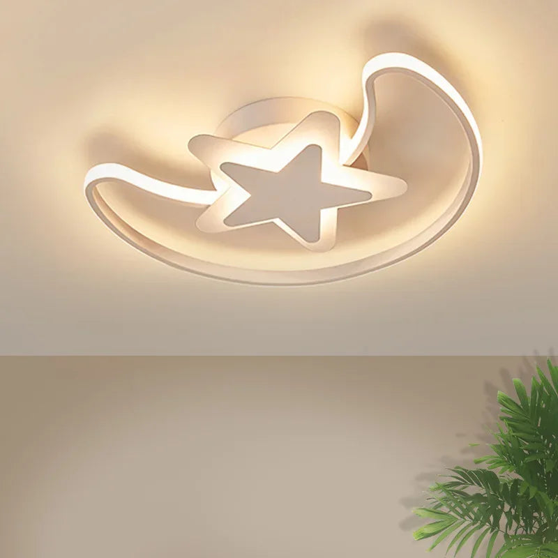 Elegant bright astral design chandelier