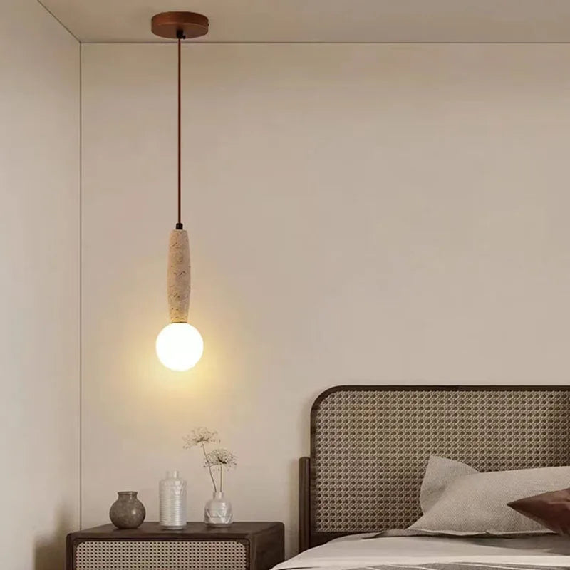 Nordic natural stone pendant light