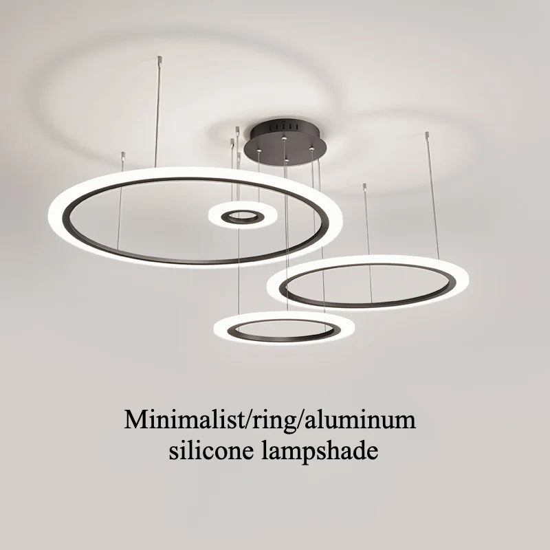 modern minimalist chandelier creative Nordic design pendant light