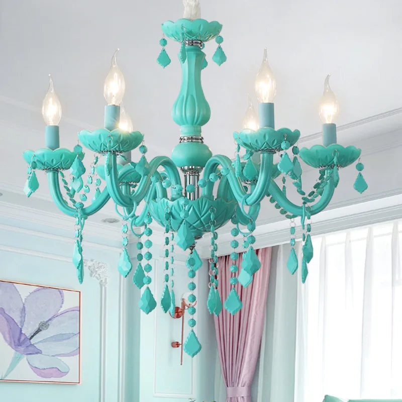 crystal chandelier for a little girl's room