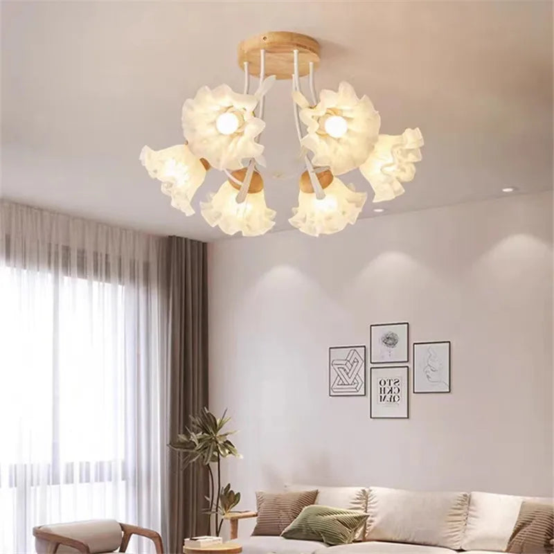 Creative floral chandelier, Nordic decoration for modern interior