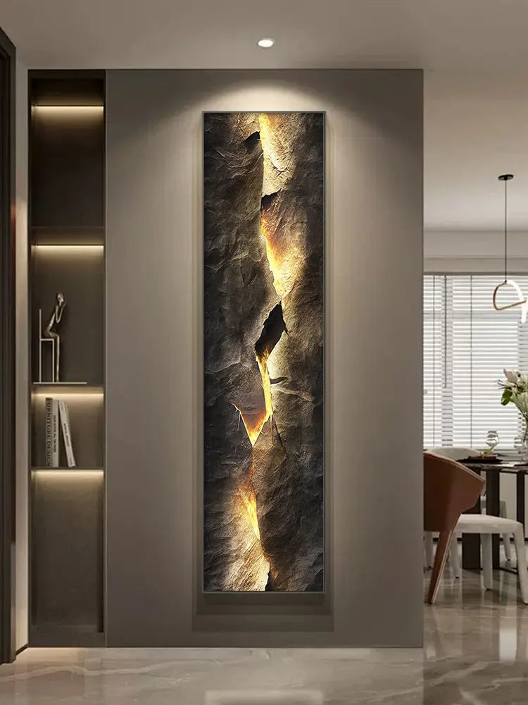 Modern Abstract LED Wall Art with Backlight, Home Decor