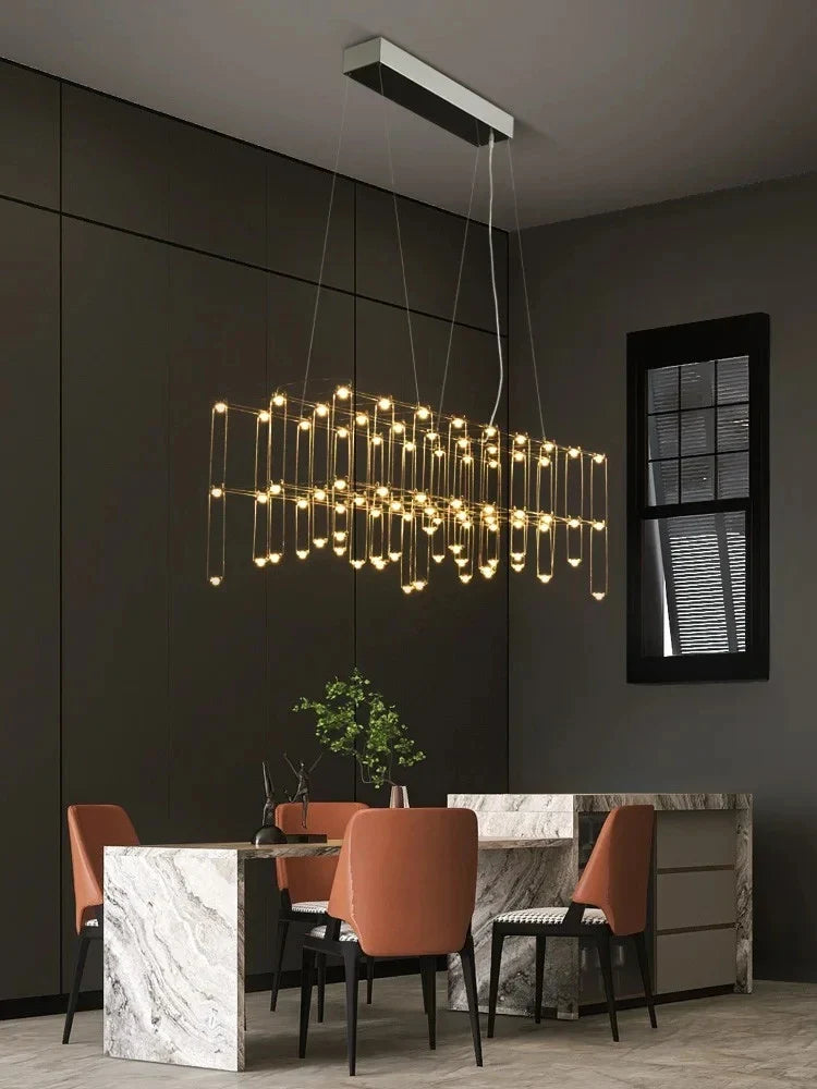 Creative Postmodern LED Chandelier for Bar and Reception