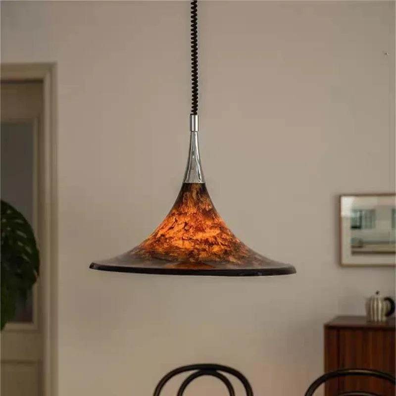 Lava Chandelier: Artisan Elegance