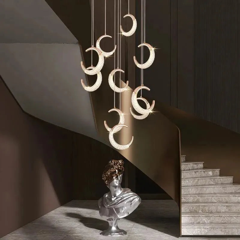 Moon Design LED Chandelier