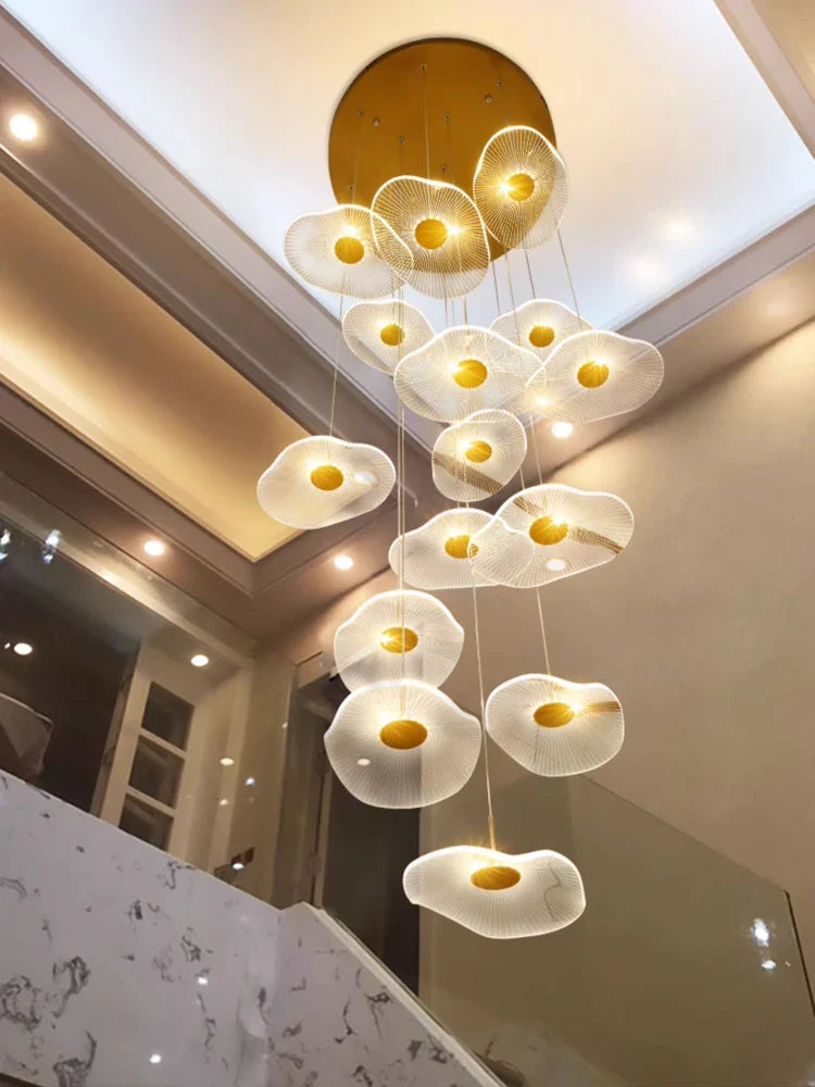 Modern Nordic chandelier for interior decoration and attic