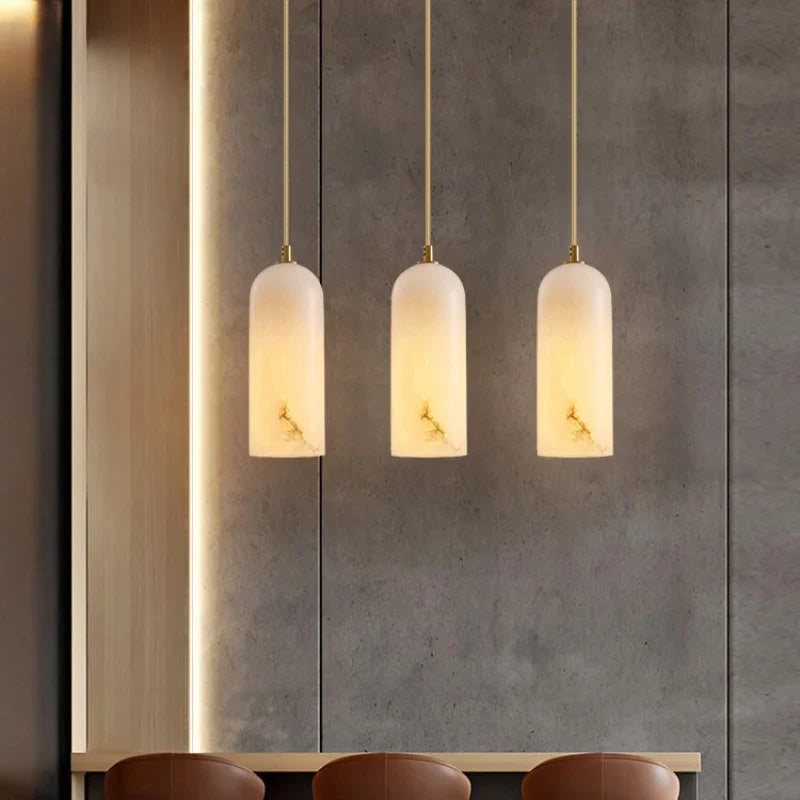 Modern Nordic Marble Chandelier