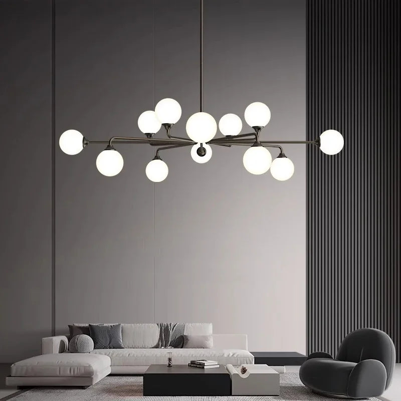 Modern Transparent Hanging Chandelier