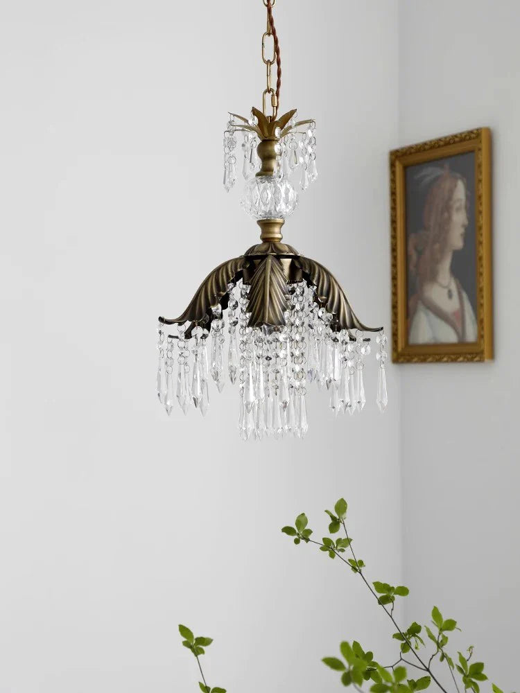 vintage crystal chandelier for restaurant and hallway decoration