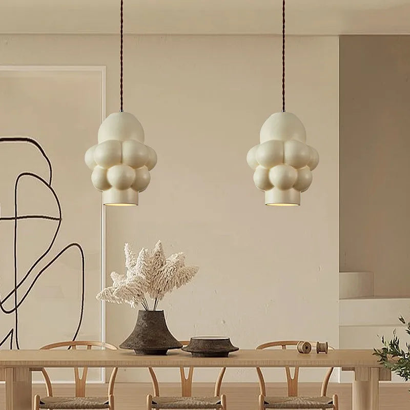 Nordic Wabi-Sabi LED Chandelier for Bars and Restaurants