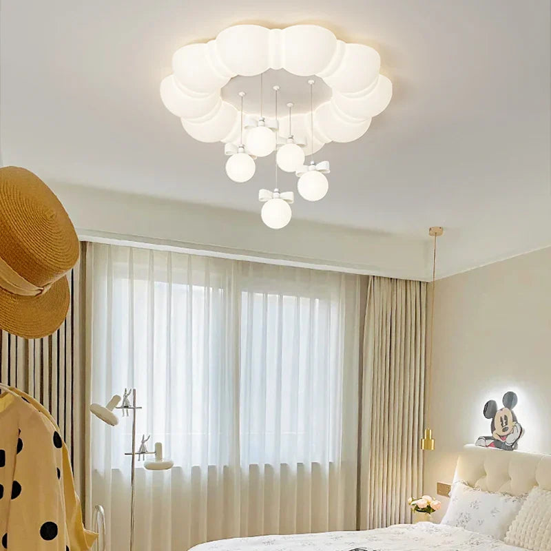 Creative LED Bubble Pendant Light for Children's Kindergarten