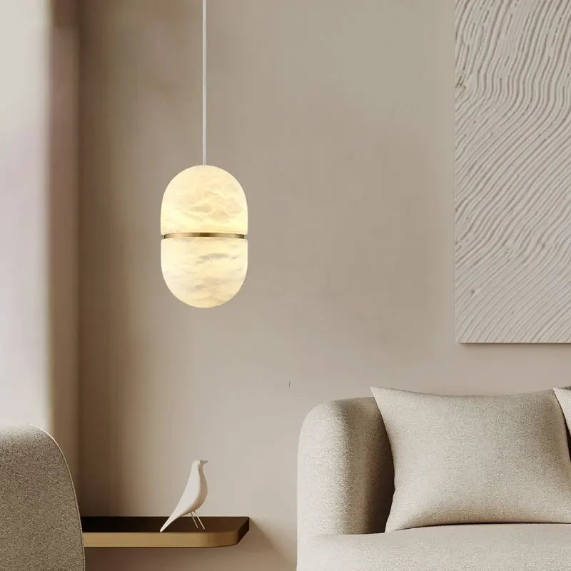 Elegant contemporary handcrafted chandelier.