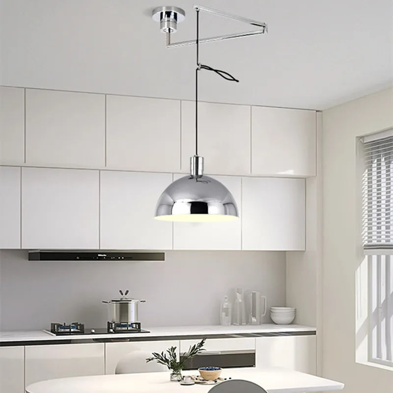 Luminous Nordic Minimalist Foldable Chandelier