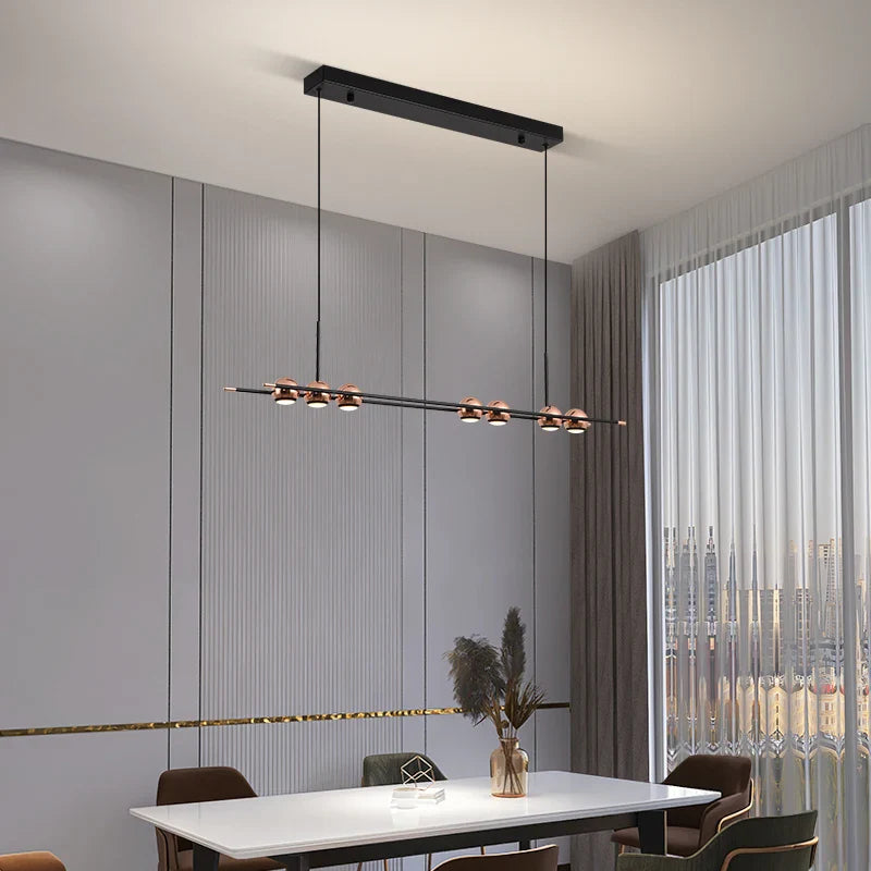 Modern minimalist globe chandelier for interior decoration