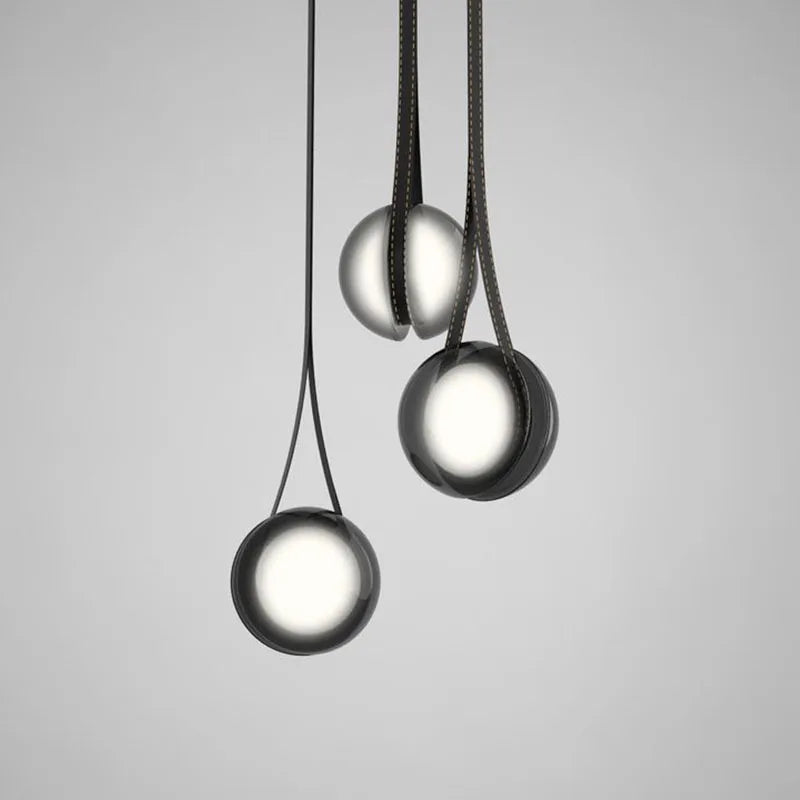 Creative Yoyo Nordic Glass Chandelier for Modern Decoration