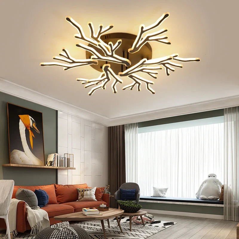 Elegant handcrafted chandelier with a creative design