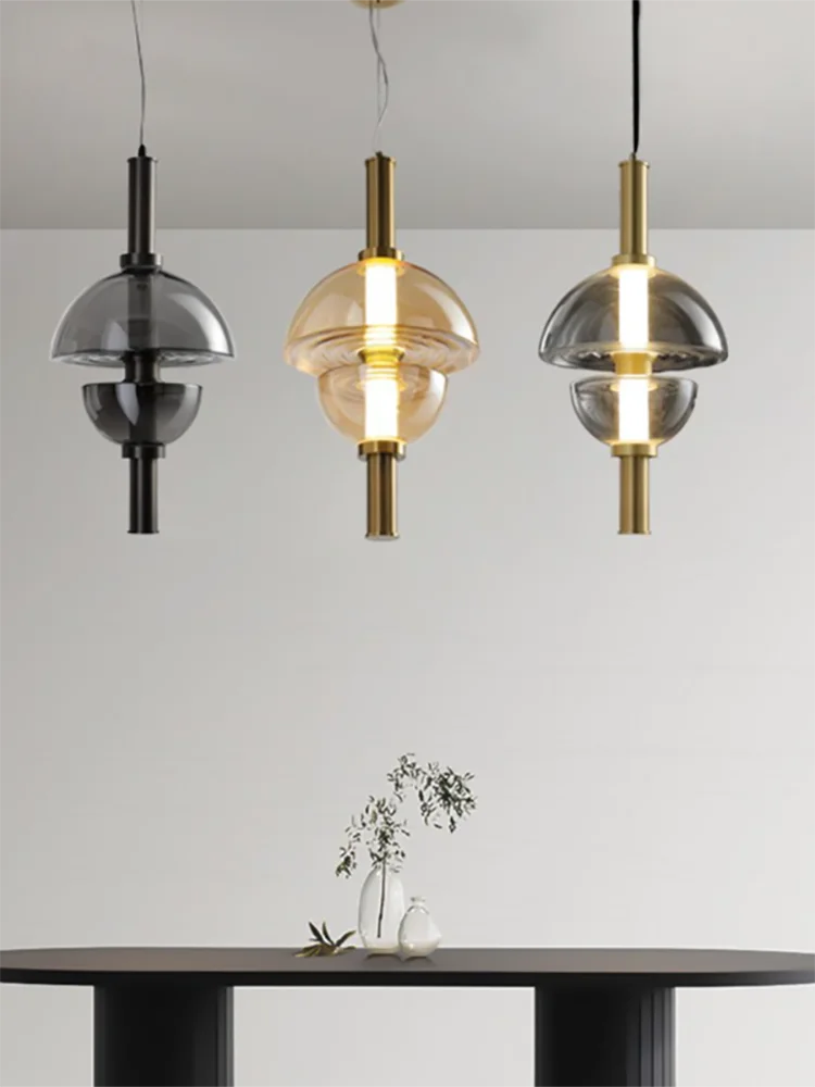 Nordic design glass chandelier for modern space