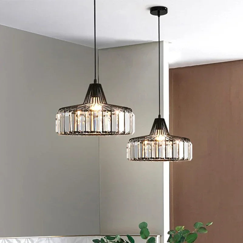 Nordic LED Pendant Light for Kitchen Island Round Modern Dining Room