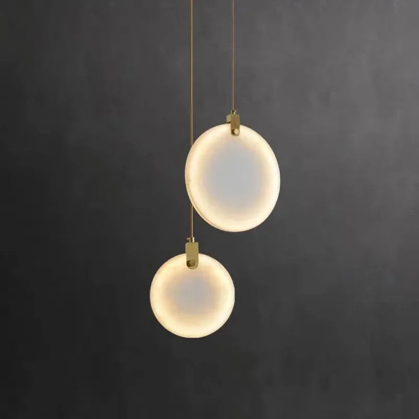 Modern Round Marble Pendant Light for Decoration