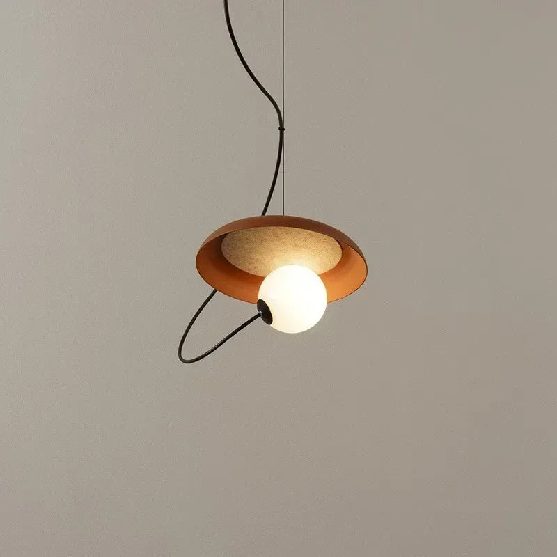 Unique sleek minimalist magnetic chandelier