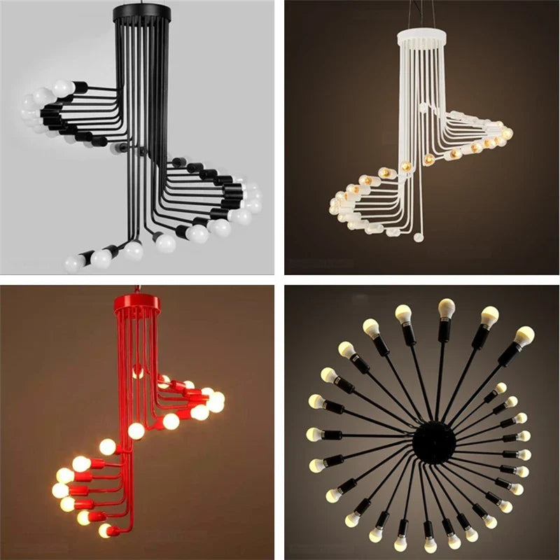 Contemporary minimalist chandelier