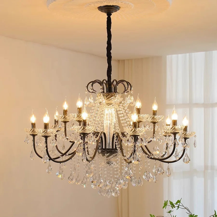 Modern crystal chandelier for elegant interior decoration
