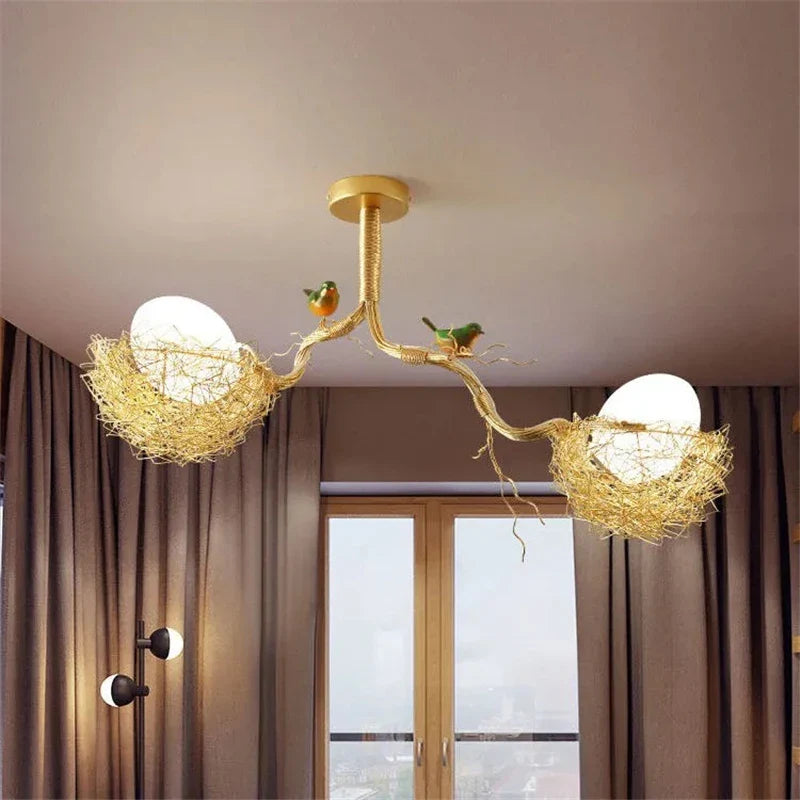 Modern airy design LED chandelier