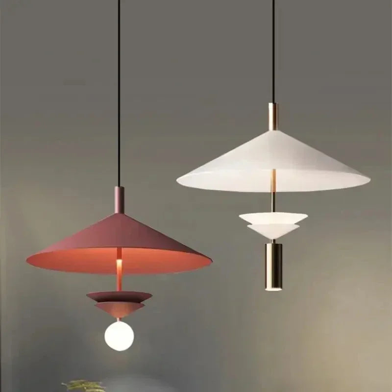 Modern Nordic design metal chandelier for indoor lighting