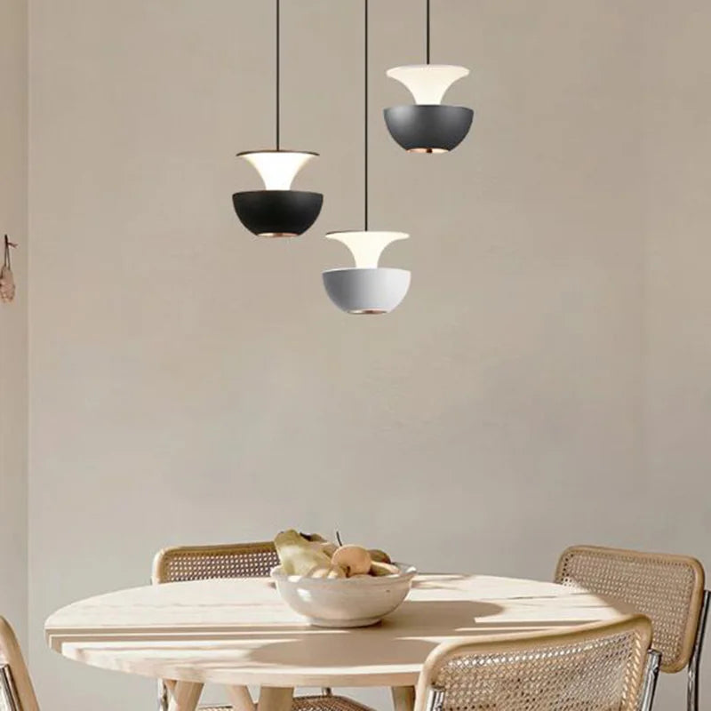 Bright elegant contemporary LED chandelier
