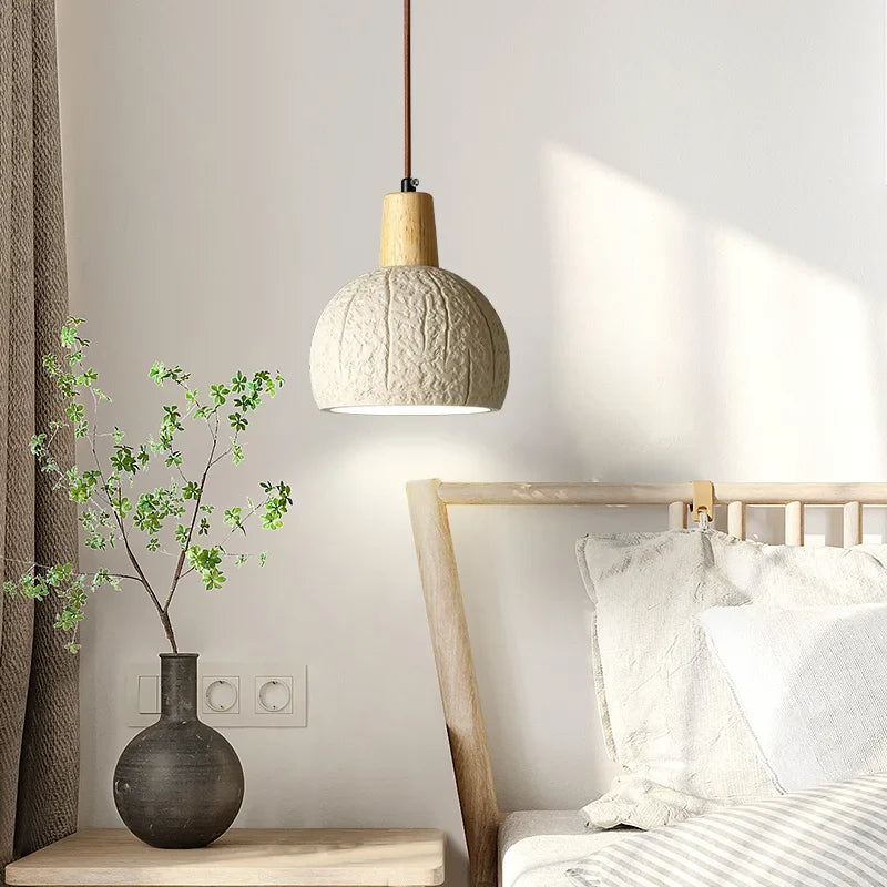 Nordic Wabi-Sabi Japanese Chandelier for Interior Decoration