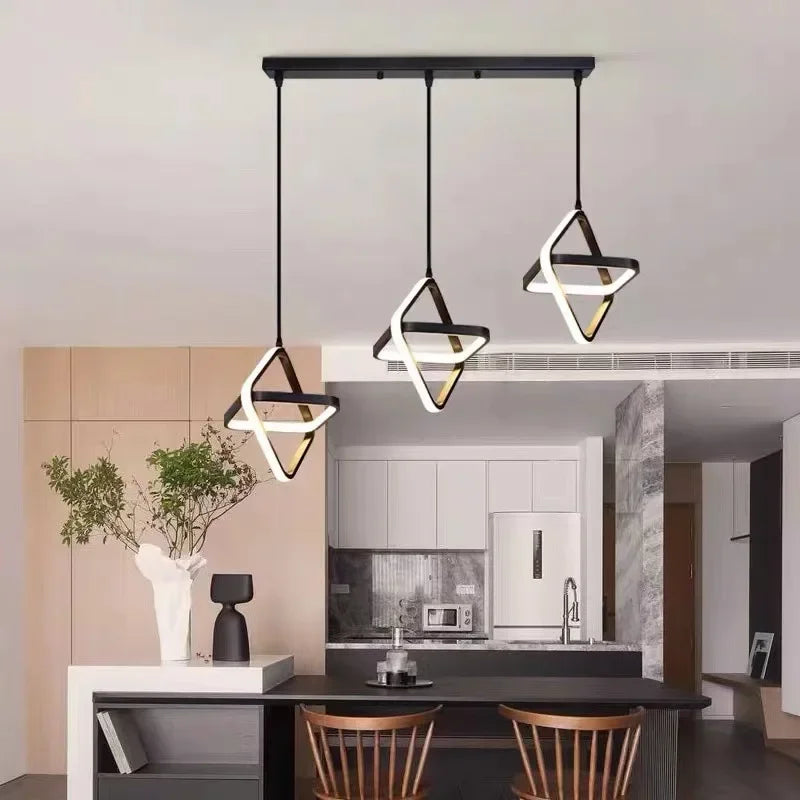 Modern LED chandelier for elegant and decorative lighting