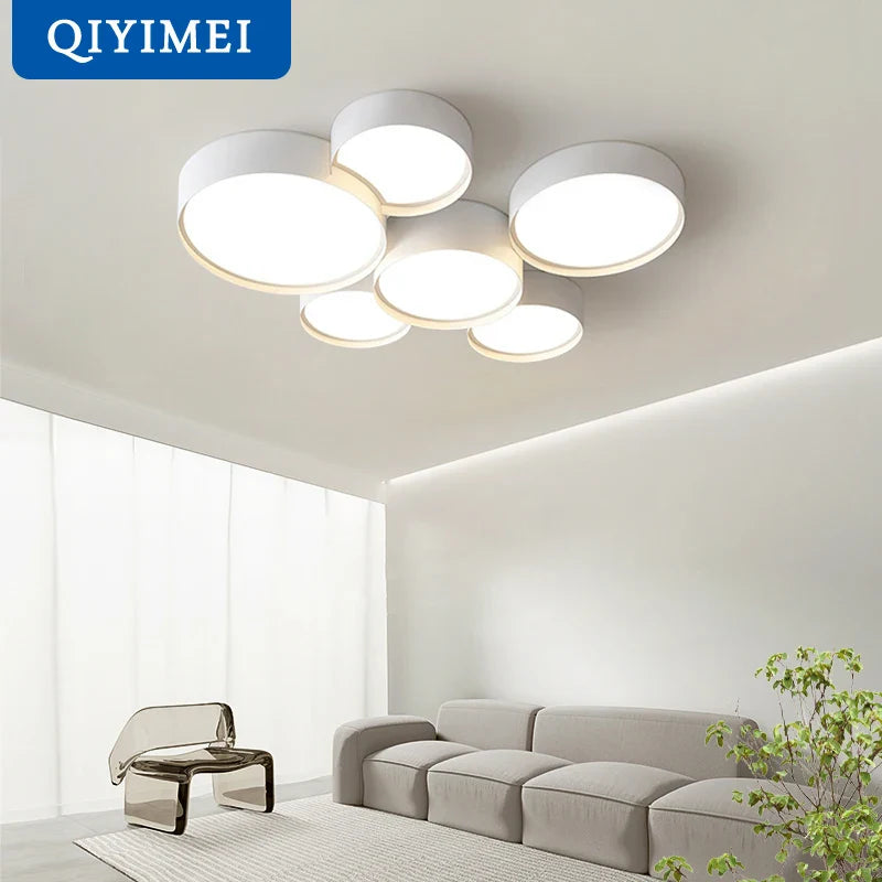 Sleek LED Chandelier Ambient Lighting