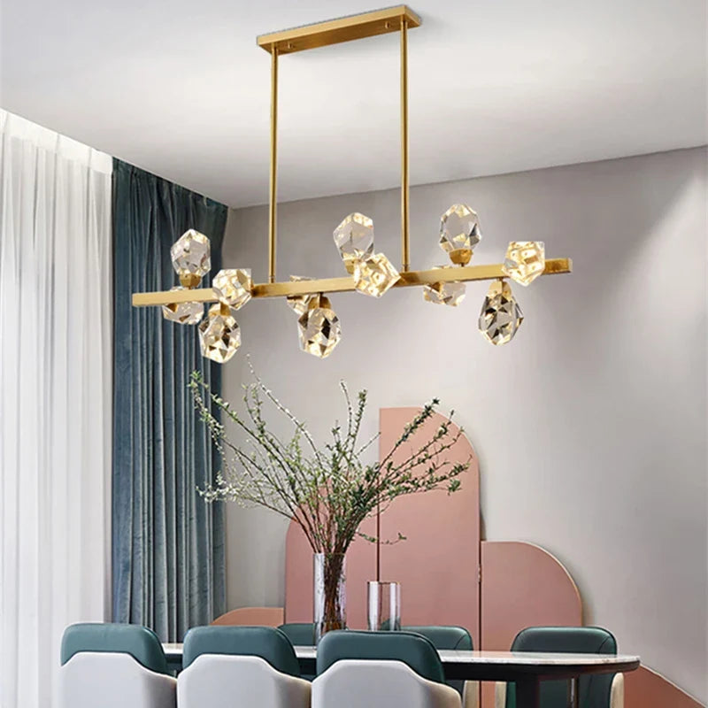 Nordic crystal designer chandelier